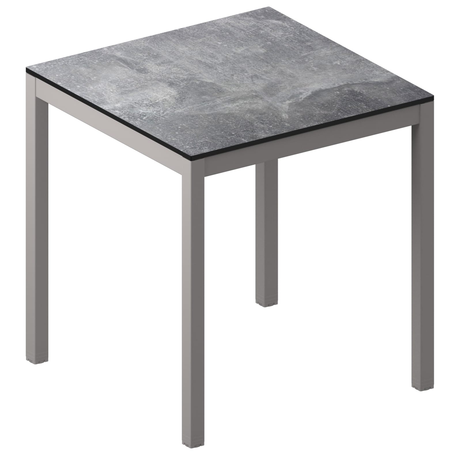 Tavolo Cube - Piano quadrato Compact HPL 12 mm