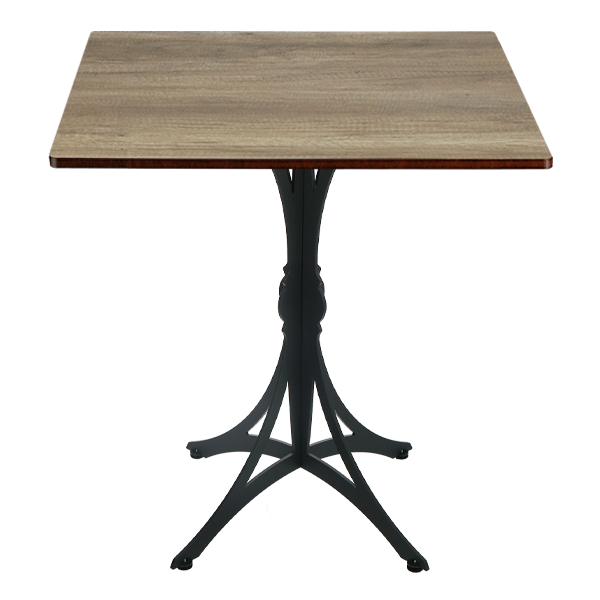 Eiffel Table- Square Top Compact HPL 12 mm