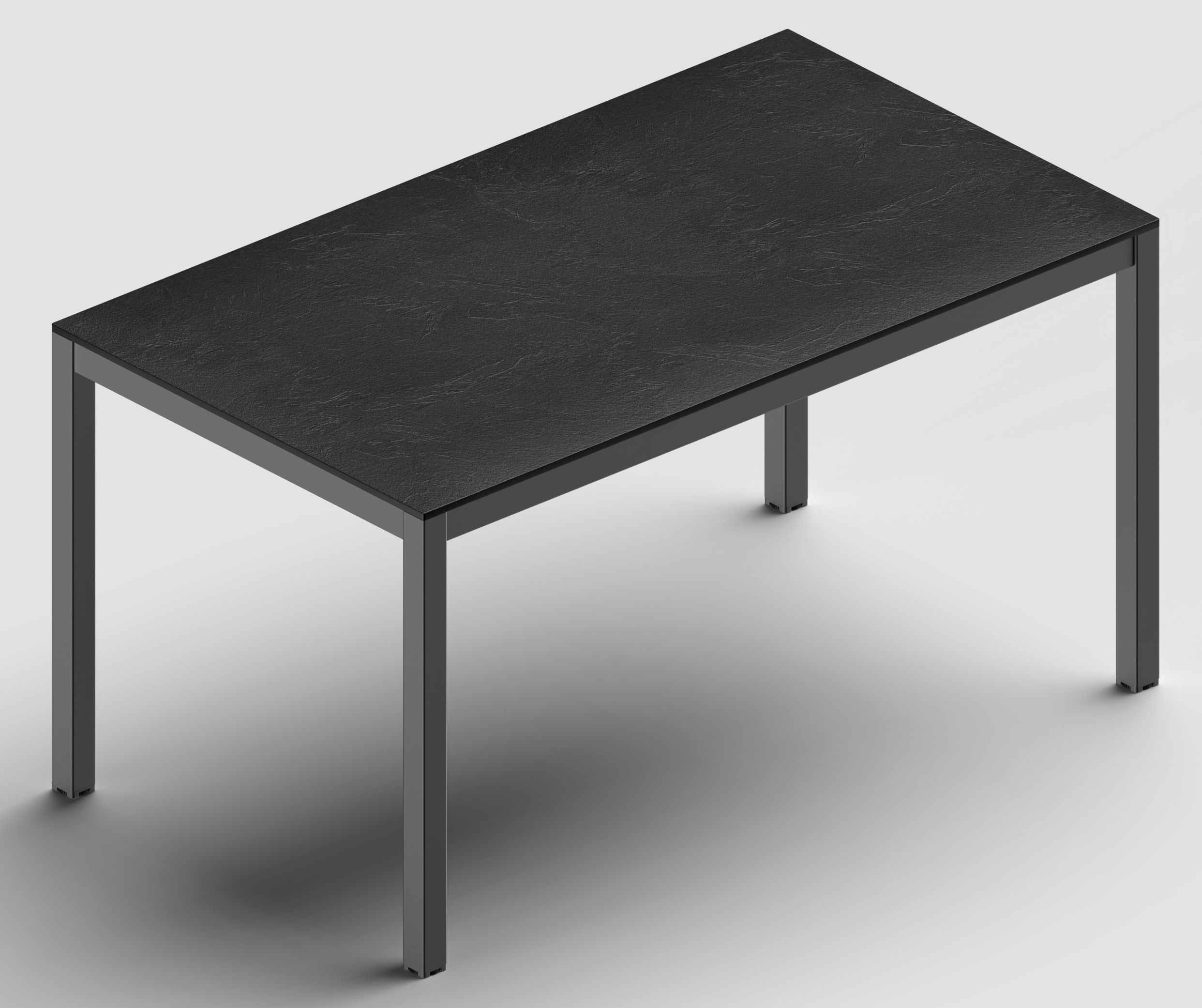 Long Cube Table- Rectangular Top Compact HPL 12 mm