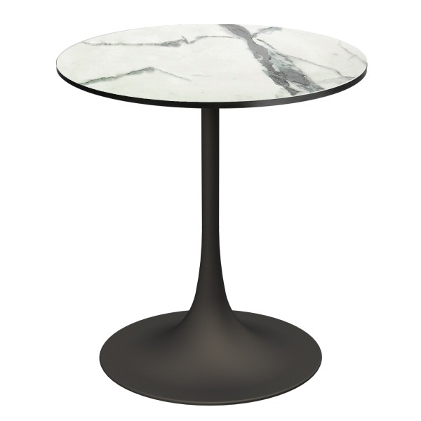 Table UFO - Plateau rond Compact HPL 12 mm