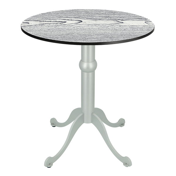 Table Caesar - Plateau rond Compact HPL 12 mm
