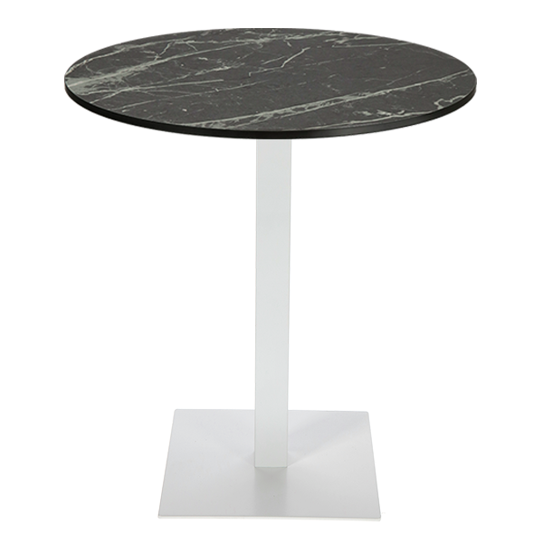 Sockel Square - runde Platte Compact HPL 12 mm